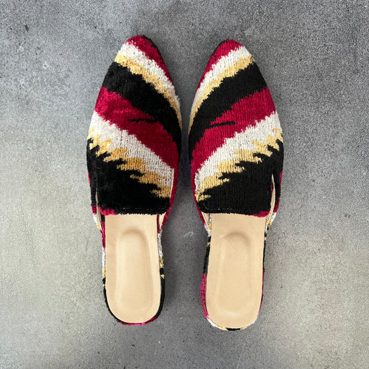 Babucha terciopelo 40 fucsia