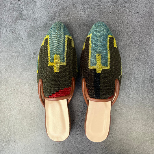 Babucha kelim 40 verde