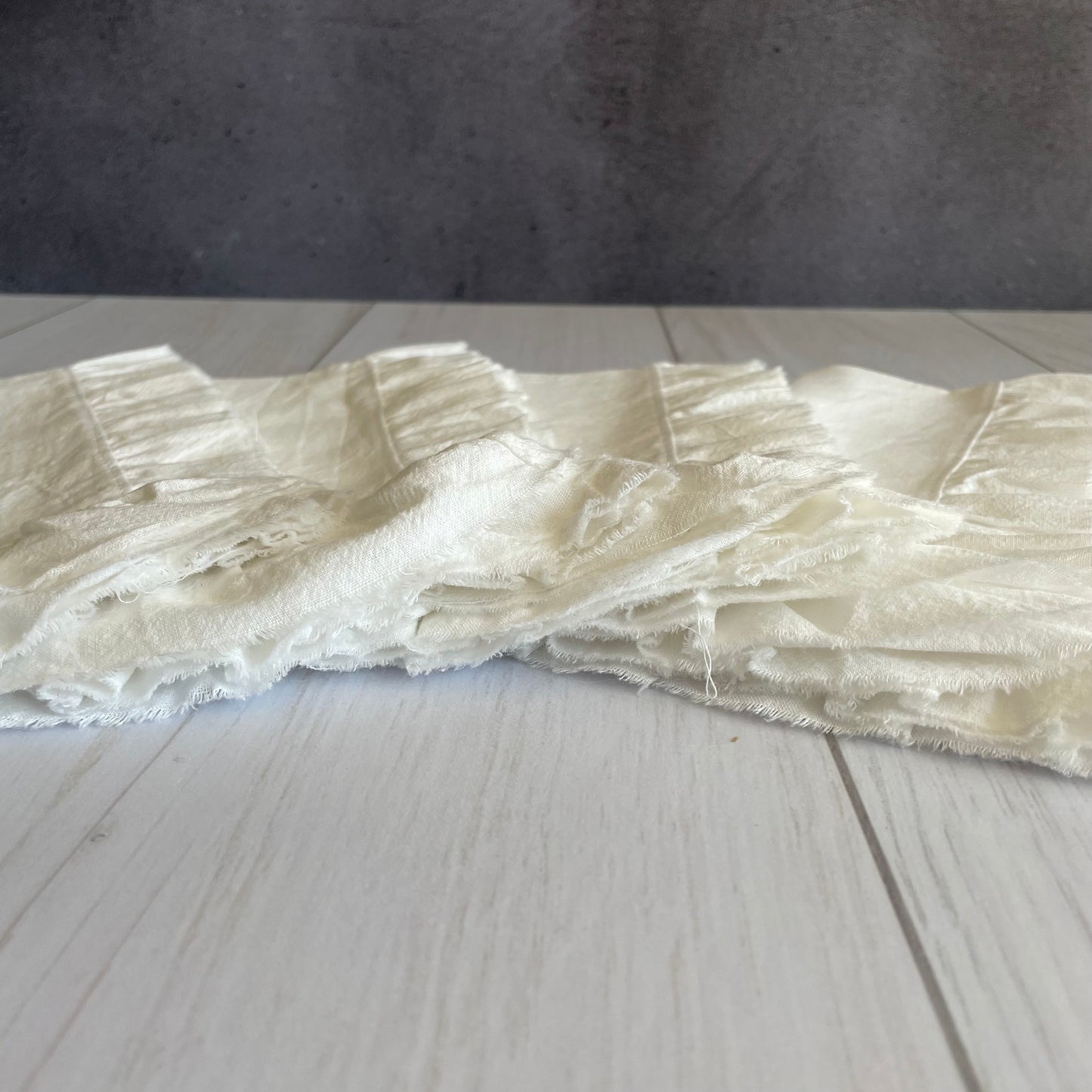 Set 4 servilletas vuelos blanca