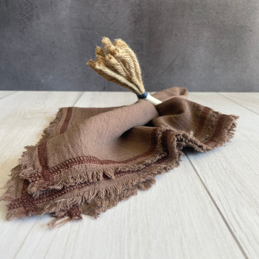 Servilleta de gasa cacao