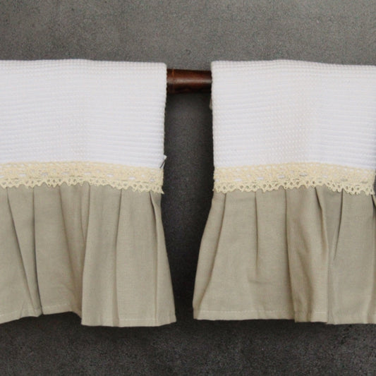 Set toallas de visitas vuelos gris