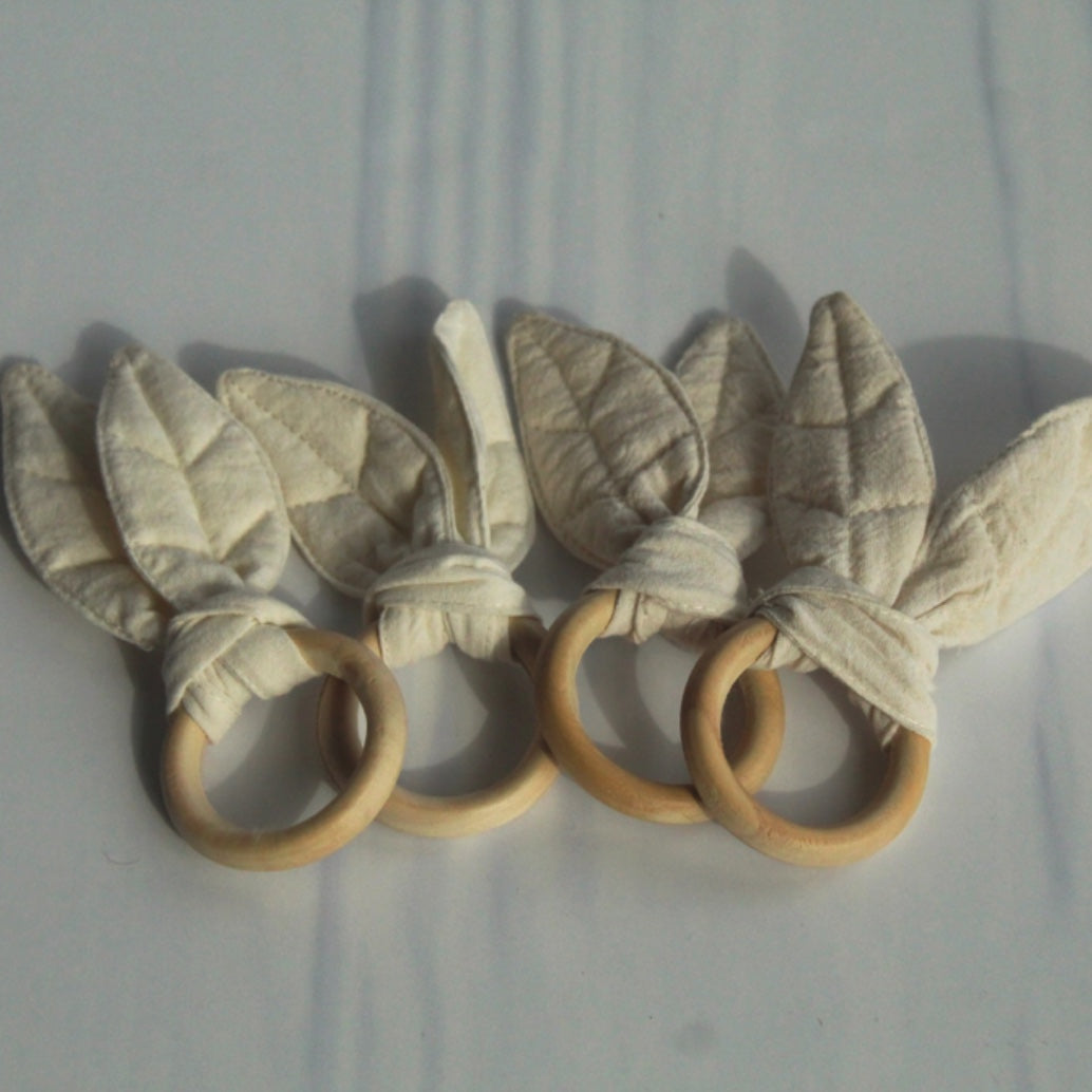 Set 4 servilleteros género blanco