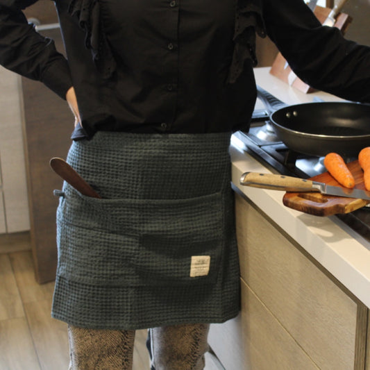 Delantal de cocina MID azul